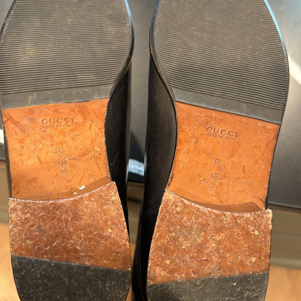 Gucci - Sz-9 Leather/Suede riding boots - Picture 6 of 12